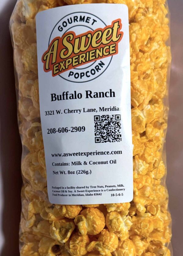Gourmet Popcorn Buffalo Ranch