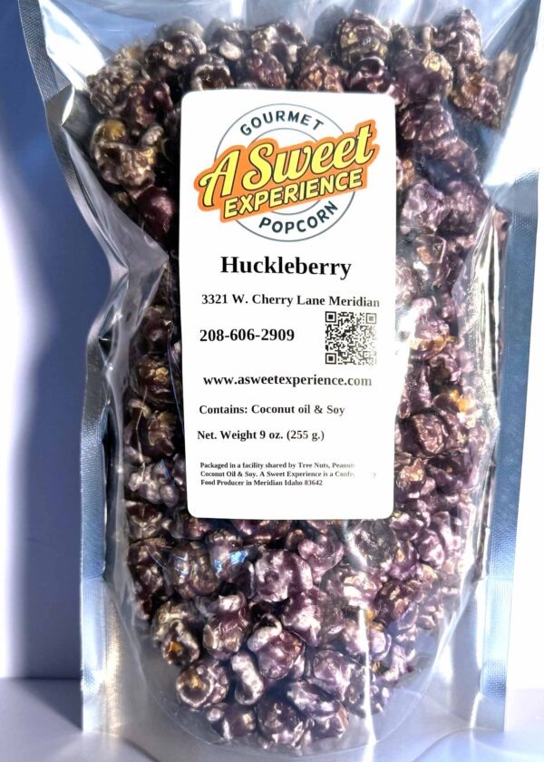 Gourmet Popcorn Huckleberry